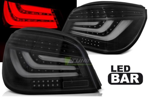 Paire de feux arriere BMW serie 5 E60 Berline 07-09 LED BAR Noir