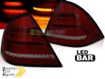 Paire de feux arriere Mercedes classe C W203 00-04 FULL LED rouge Fume