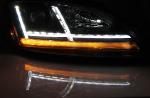 Paire de feux phares Audi TT 8J 06-10 Xenon Led DRL Noir AFS