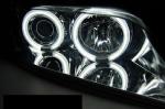 Paire de feux phares BMW Z3 de 1996 a 2002 angel eyes CCFL chrome
