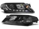 Paire de feux phares Renault Laguna 2 01-05 Daylight led noir