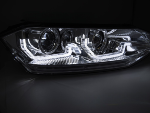Paire de feux phares VW Polo 6 2G de 2017 a 2021 LED DRL chrome Dynamique