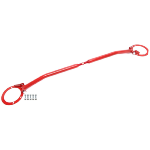 Barre anti rapprochement avant Opel Astra F de 1991 a 1997 - Acier rouge
