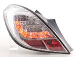 Paire feux arrire Opel Corsa D 3 portes 2006 a 2010 Chrome Led