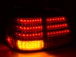 Paire de feux arrière Toyota Land Cruiser FJ200 07-08 Rouge Chrome Led