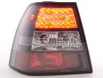 Paire de feux arrière VW Volkswagen Bora 1998 a 2004 Noir Led