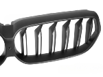 Grille de calandre avant BMW Serie 6 G32LCI de 2020 a 2023 Noir matt