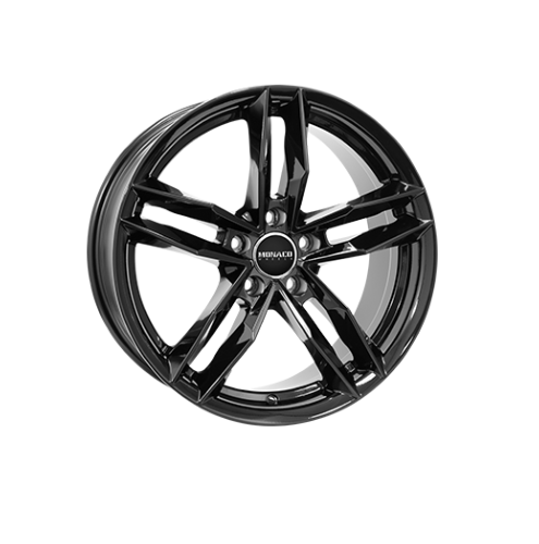 Jante 7,5x17 MONACO WHEELS RR8M pour AUDI A1 de 05/2010 a 10/2018 Gloss Black